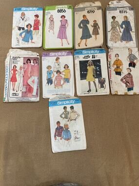 Vintage Patterns Womens 14 Late 70’s DIY Craftcore